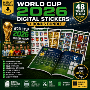 World Cup 2026 Digital Stickers